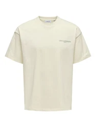 ONLY & SONS T-Shirt Khaki/Beige