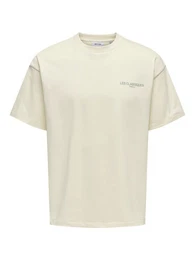 T-Shirt - Oversized T-Shirt - Basic T-Shirt mit Minimalprint
