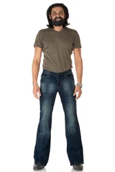 Comycom Bootcut-Jeans STAR CUT BURN 
