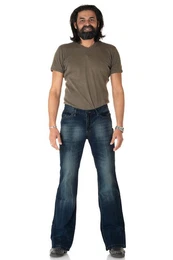 Bootcut-Jeans Herren STAR CUT BURN