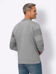 Sieh an! Langarm-Poloshirt 