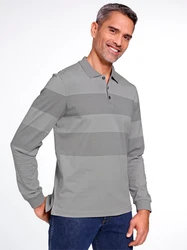 Sieh an! Langarm-Poloshirt 