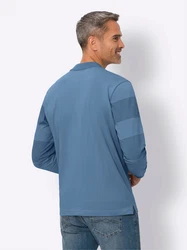 Sieh an! Langarm-Poloshirt 