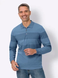 Sieh an! T-Shirt Langarm-Poloshirt