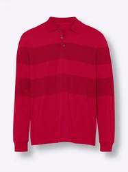 Sieh an! Langarm-Poloshirt 