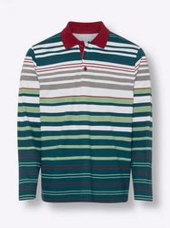 Sieh an! T-Shirt Langarm-Poloshirt 