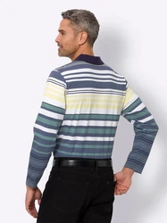 Sieh an! T-Shirt Langarm-Poloshirt 