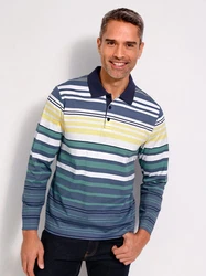 Sieh an! T-Shirt Langarm-Poloshirt 