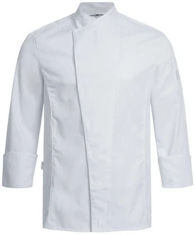 GREIFF Kochjacke 5544 GASTRO Regular Fit Grau/Weiß/Hellblau GREIFF Kochjacke 5544 GASTRO Regular Fit Grau/Weiß/Hellblau