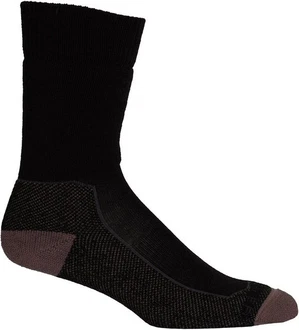 Icebreaker Funktionssocken M Hike+ Medium Crew SCHWARZ/NERZ/MONSUN