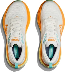 Hoka One One M BONDI Laufschuh (8) BLANC DE BLANC / SOLAR FLARE