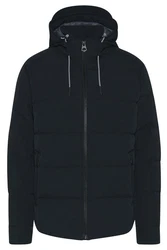 bugatti Langjacke Schwarz/Dunkelblau