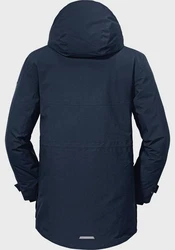Schöffel Langjacke Down Parka Ridgeland Dunkelblau/Blau