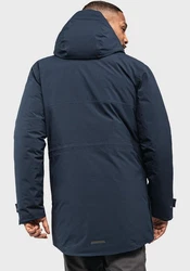 Schöffel Langjacke Down Parka Ridgeland Dunkelblau/Blau