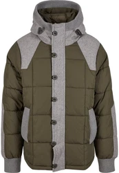 Brandit Men Garret Jacket (1-St) Dunkelgrün/Grün