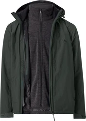 McKINLEY 3-in-1 Funktionsjacke Herren-Doppel-Jacke Tessi 3:1 II MELANGE/GRAU DUNKEL