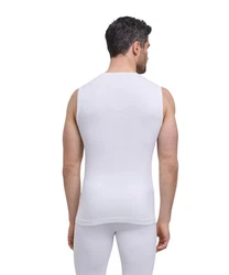 FALKE Tanktop Warm thermoregulierend Weiß/Creme/Rot/Dunkelblau/Braun