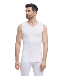 FALKE Tanktop Warm thermoregulierend Weiß/Creme/Rot/Dunkelblau/Braun