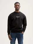 TOM TAILOR Sweatshirt Schwarz