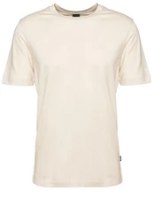 BOSS T-Shirt H-Thompson  Weiß/Khaki/Beige