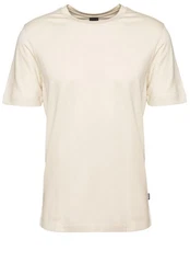 BOSS T-Shirt H-Thompson  Weiß/Khaki/Beige