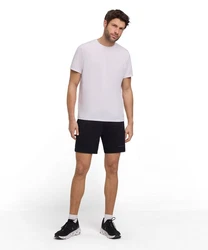 FALKE T-Shirt für alle Workouts geeignet Weiß/Grau/Dunkelblau