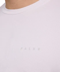 FALKE T-Shirt für alle Workouts geeignet Weiß/Grau/Dunkelblau