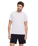 FALKE T-Shirt für alle Workouts geeignet Weiß/Grau/Dunkelblau