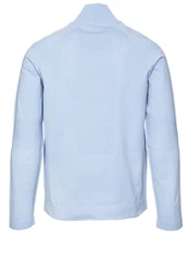 BOSS GREEN Strickpullover K_Seamless Tech_QZ grün