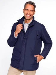 Sieh an! Funktionsjacke Winterjacke Dunkelblau