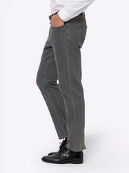 Sieh an! Chinohose Jeans Hellgrau/Dunkelgrau/Grau