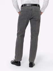 Sieh an! Chinohose Jeans Hellgrau/Dunkelgrau/Grau