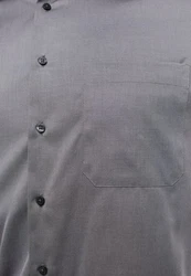 Eterna Businesshemd Comfort Fit Kentkragen Grau/Dunkelgrau