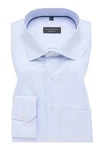 Eterna Langarmhemd COMFORT FIT Hellblau/Blau