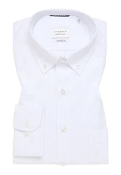 Eterna Businesshemd Comfort Fit Button-Down-Kragen Weiß/Creme/Rot/Gelb