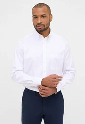 Eterna Businesshemd Comfort Fit Button-Down-Kragen Weiß/Creme/Rot/Gelb