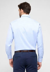 Eterna Businesshemd Comfort Fit Button-Down-Kragen Hellblau/Pastell