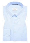 Eterna Businesshemd Comfort Fit Button-Down-Kragen Hellblau/Pastell