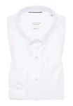 Eterna Businesshemd Modern Fit Button-Down-Kragen Weiß/Dunkelrot/Rot/Braun