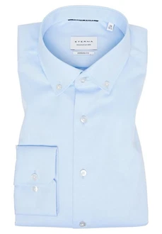 Eterna Businesshemd Modern Fit Button-Down-Kragen