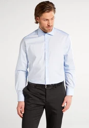 Eterna Businesshemd Hellblau/Blau