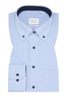 Eterna Businesshemd Hellblau/Blau