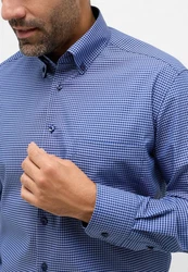 Eterna Businesshemd Blau/Dunkelblau/Hellblau