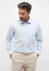 Eterna Langarmhemd Hellblau