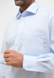 Eterna Langarmhemd Hellblau