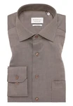 Eterna Businesshemd Comfort Fit Kentkragen beige/braun (1178 E19K)
