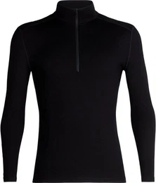 T-Shirt M 260 Tech LS Half Zip BLACK