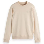 Scotch & Soda Sweatshirt Core Logo Front Chest Beige/Khaki