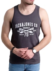 Jack & Jones Tanktop Blau/Schwarz/Rot/Dunkelgrau