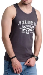 Jack & Jones Tanktop Blau/Schwarz/Rot/Dunkelgrau
